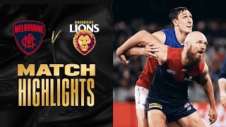 Melbourne v Brisbane Lions Highlights  Qualifying Final 2021  AFL [upl. by Rebekah518]