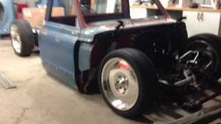 Bagged amp Bodied GMC with Porterbuilt Suspension [upl. by Tengdin]