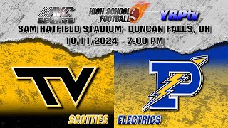 TriValley Scotties vs Philo Electrics HS Football 10112024 [upl. by Ligriv]