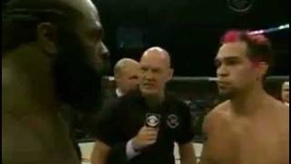 Kimbo Slice gets knocked out in seconds [upl. by Wehhtam]