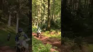 ktm exc 200 vs husqvarna tc 250 funny hardenduro ktm viralvideo fyp foryou motorcycle [upl. by Okajima]