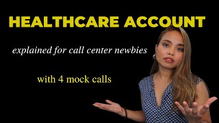 HEALTHCARE Account Mock Call amp Tips for Call Center Newbies [upl. by Macnamara]