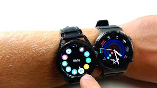 Huawei Watch GT2 Pro versus Samsung Galaxy Watch 3 fitness și eleganță Ceasuri Flagship 2020 [upl. by Duster216]