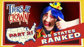 Tiers Of A Clown US STATES pt2 w Travis Irvine [upl. by Erikson]