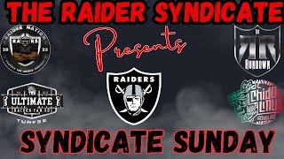 raiders Roster amp Schedule OUTLOOKS Plus HOT TakesThe Raider Syndicate Sunday raidernation [upl. by Sedda]