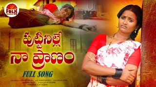 PUTTINILE NAA PRANAM  NEW EMOTIONAL FOLK SONGS 2024  ANNA CHELLELU SONGS NAGALAXMI KODARISREENU [upl. by Feldt706]