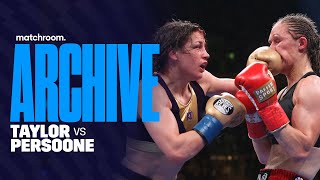 Katie Taylor vs Delfine Persoon 1 Full Fight [upl. by Yeneffit690]