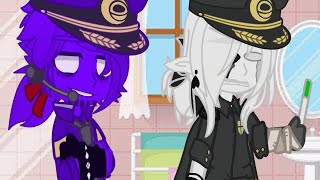 VINCENT  Gacha × Fnaf  Fnaf rebornica AU Vincent x YN [upl. by Lampert]