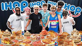 2HYPE Eats IHOP Entire Menu  100000 Calories [upl. by Ahen]