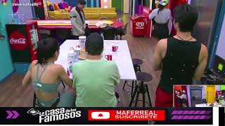 BRIGGITTE EXPLOTA CON GALA Y LA PONE EN SU LUGAR LA CASA DE LOS FAMOSOS MEXICO 2 EN VIVO [upl. by Rizas180]