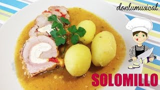 Receta Solomillo Relleno fácil [upl. by Khano628]