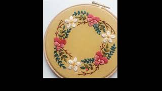 Hand make pure thread work for girls simple style for dress boderdesing [upl. by Maher429]