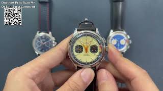 CADISEN New Watch Chronograph Mechanical Wristwatches Review Aliexpress [upl. by Noorah]