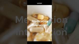 Medication interaction [upl. by Drarig]