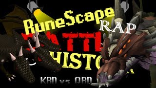 RuneScape Rap Battles of History  KBD vs QBD [upl. by Aicilihp]