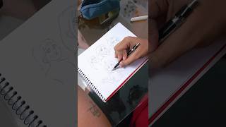 Eu e minha Irmã Desenhamos Um ao Outro ✏️ [upl. by Anawd]