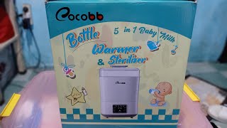 Cocobb 5 in 1 Baby Milk Bottle Warmer amp Sterilizer  mljromesaint [upl. by Ardenia922]