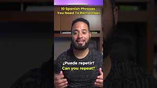 10 MustKnow Spanish Phrases  Beginner [upl. by Krenn912]