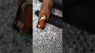 Reclaim your power Tortoiseshell nails motivation nailtutorial acrylicnails nails nailart [upl. by Anuaek]