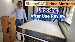 Unboxing Sleepycat Ultima Mattress  Genuine Review After Using also [upl. by Rosamond]