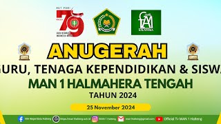 Nantikan Award Guru Tenaga Kependidikan dan Siswa MAN 1 Halteng [upl. by Etaner496]