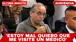 🔴 Nicanor Boluarte alega PROBLEMAS DE SALUD durante audiencia de Control de Identidad [upl. by Drucill502]