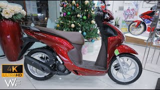 Honda Vision 110i 2025  Đỏ Nâu Đen  Walkaround [upl. by Hebel]