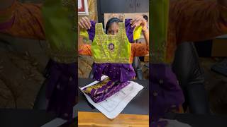 🌸Kids pattu pavadai sattai🌸 shortvideo elitetrendyfashion [upl. by Nannek]