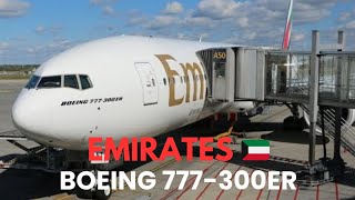 Emirates Boeing 777300ER┃First Class┃Dubai to Brussels Flight┃Phenomenal Experience 😊💯 [upl. by Zeni]