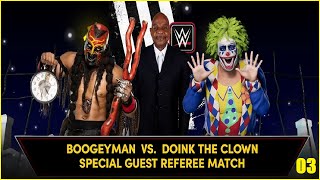 WWE 2K24 31 Days of Halloween Havoc Day 03 Boogeyman vs Doink Special RefTeddy Long Ai Full Match [upl. by Llednahc]