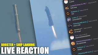 LabPadre Discord Reacts to Starship Ocean Landing  Flight 6 Reaction [upl. by Naylor]