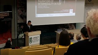 Opening of the FIGURATIONS OF INTERMEDIALITY IN FILM conference [upl. by Aenotna]