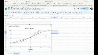 BIO 107 stickleback drift selection simulation how to plot [upl. by Ferree]