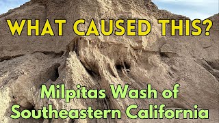 How Did This Interesting Outcrop in Southern California Form Milpitas Wash CA [upl. by Newnorb]