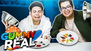 COMIDA REAL vs COMIDA DE GOMITA ¡EXTREMO [upl. by Eneleahs24]