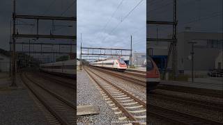 SBB RABDe 500 ICN beim Bahnhof Rupperswil [upl. by Khoury]