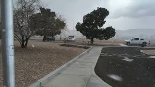 Mojave Desert Snow Microburst [upl. by Humphrey866]