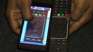 Airtel Dish TV Mobile Remote Control Conversion [upl. by Ahsias]