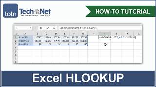 How to use the HLOOKUP function in Excel [upl. by Lutim46]