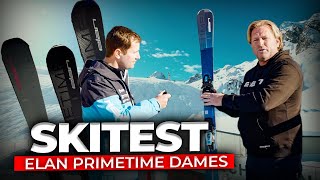 Skischoenopmaat skitest 2023 ELAN PRIMETIME DAMES [upl. by Dionis766]