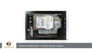 Archgon MH3622PRD USB 30 Dualbay 35inch Hard Drive Enclosure with JBODRaid 0Raid 1 [upl. by Zumstein852]