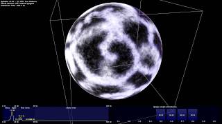 SpikeFun Spiking Neural Network Visualization  Spherical Network Topology Short Axons [upl. by Appilihp608]