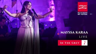 Mayssa  In The Grey Beiteddine Festival  ميسا  مهرجانات بيت الدين [upl. by Ianteen]