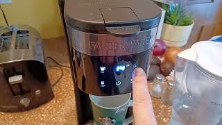 Farberware KCup Touch Single Serve Coffee Maker Review [upl. by Oniliuqnart]