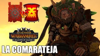 LA TÁCTICA DE LA COMARATEJA SKAVEN VS KHORNE TOTAL WAR WARHAMMER 3 677 [upl. by Audley]