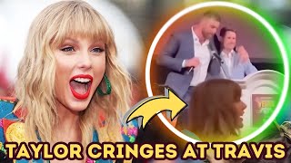 Travis Kelces Antics Leave Taylor Swift Cringing at Mahomes Gala [upl. by Alrahc]