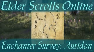 Enchanter Survey Auridon Elder Scrolls Online [upl. by Eugnimod149]