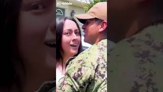 Soldier Return Home Surprise ❤️ [upl. by Marpet]