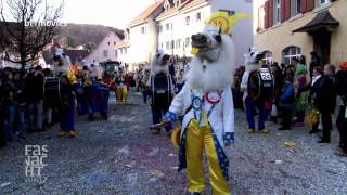 Elbisrugger FasnachtClip «Die kleine Kneipe» Umzug Frenkendorf 2012 [upl. by Ardiedal839]