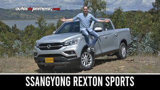 Ssangyong Rexton Sports 🔥 Una pickup fuerte y confortable 🔥 PruebaReseña [upl. by Ailedo]